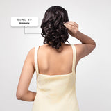 Loose Curl Bun Extension | Japanese Fiber | Brown | Easy Fullness