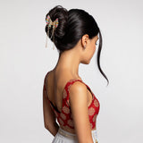 Butterfly Clutcher | Pearl Detail | Statement Styling