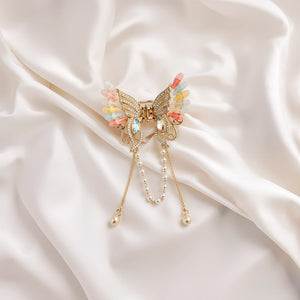 Butterfly Clutcher | Pearl Detail | Statement Styling