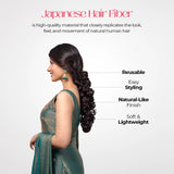 Frill Hair Extension | Japanese Fiber | Brown | Subtle Volume & Style