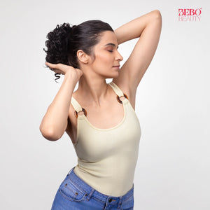Malinga Bun | Japanese Fiber | Brown | Instant Volume Bun