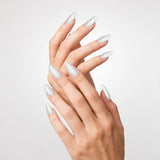 Press-On Nail Extensions | Vanilla Ice | Matte Cat Eye Finish